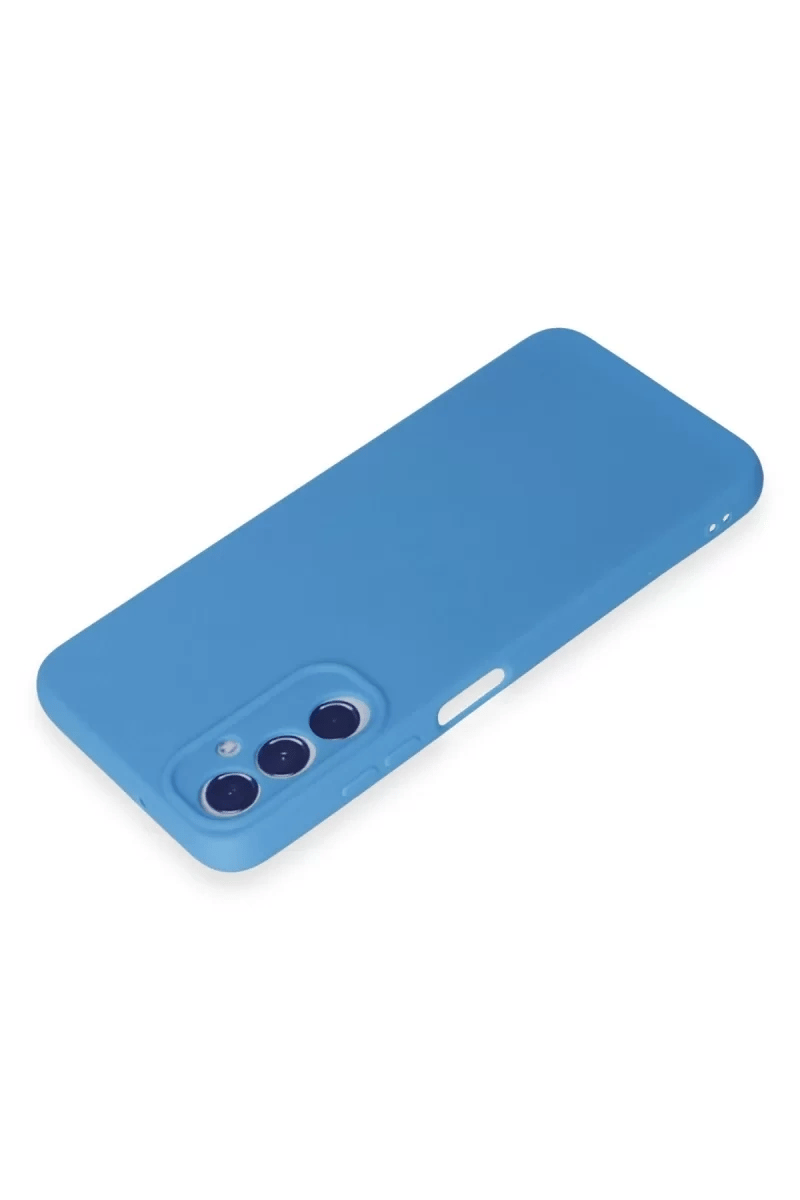 Samsung Galaxy A05S Kılıf First Silikon - Mavi