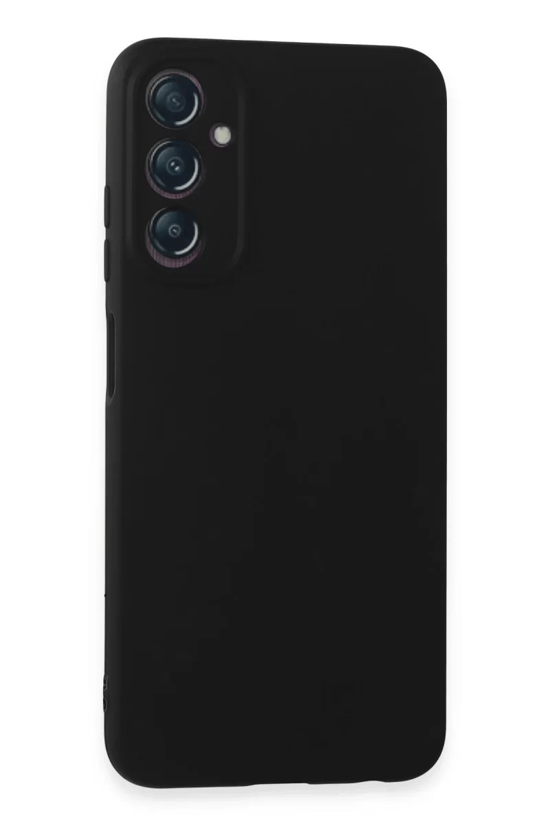 Samsung Galaxy A05S Kılıf First Silikon - Siyah