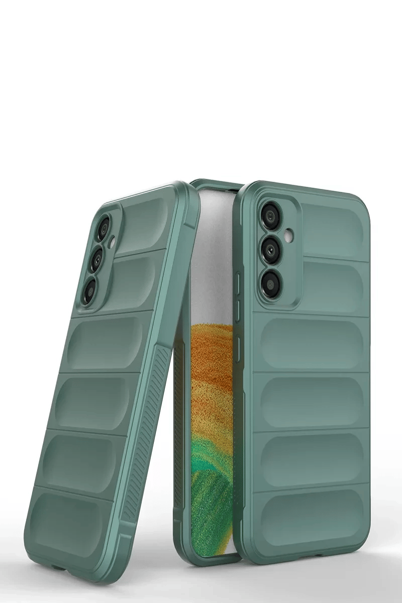 Samsung Galaxy A05S Kılıf Optimum Silikon - Koyu Yeşil