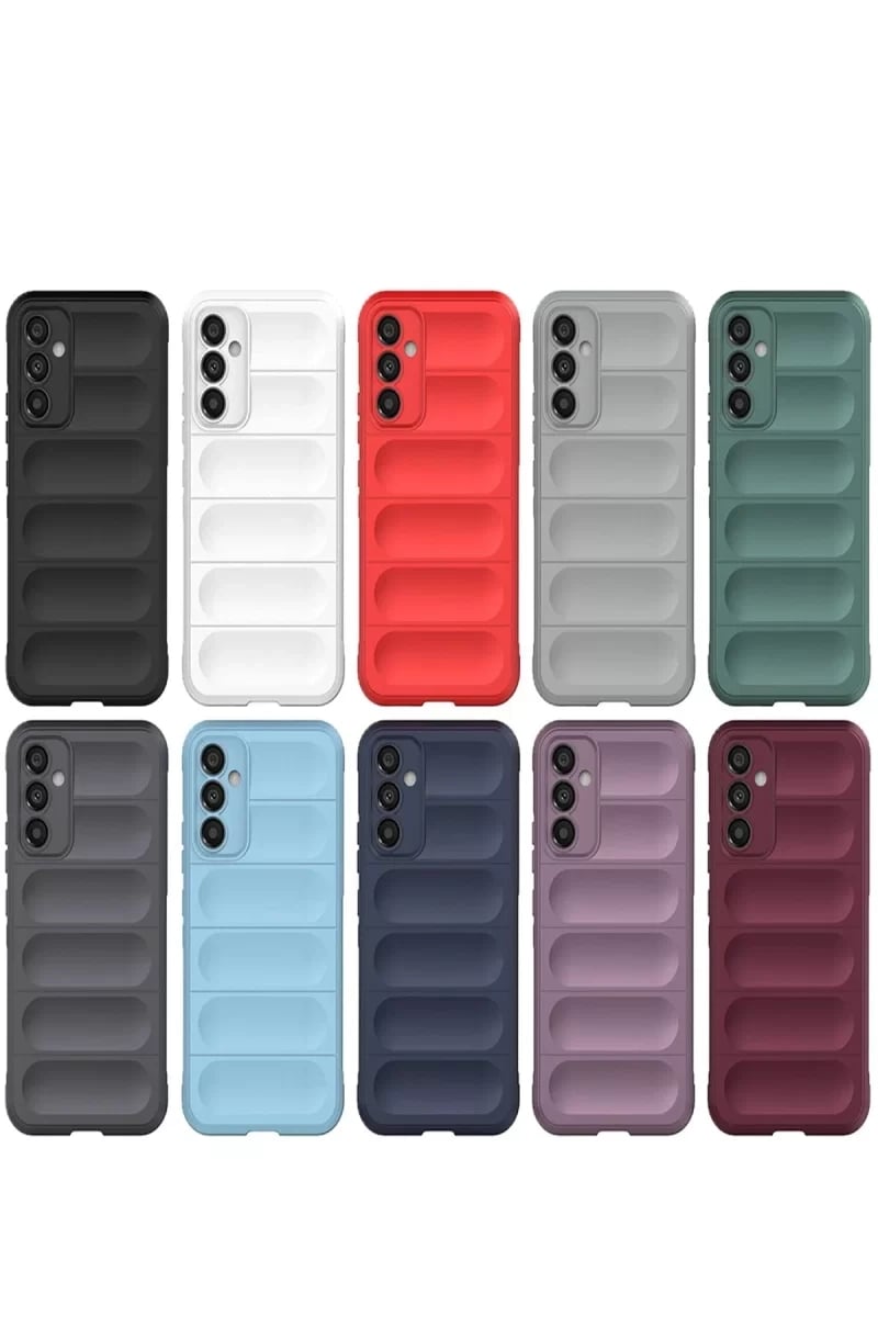 Samsung Galaxy A05S Kılıf Optimum Silikon - Krem