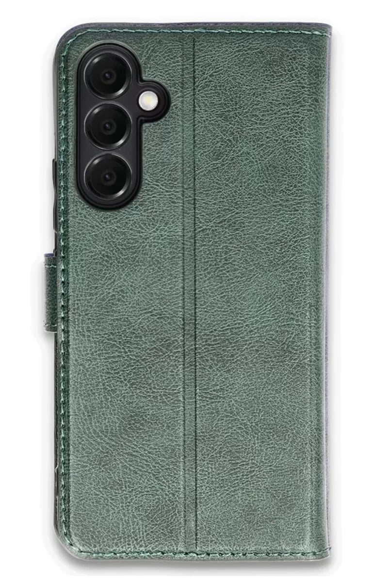 Samsung Galaxy A05S Kılıf Trend S Plus Kapaklı Kılıf - Yeşil