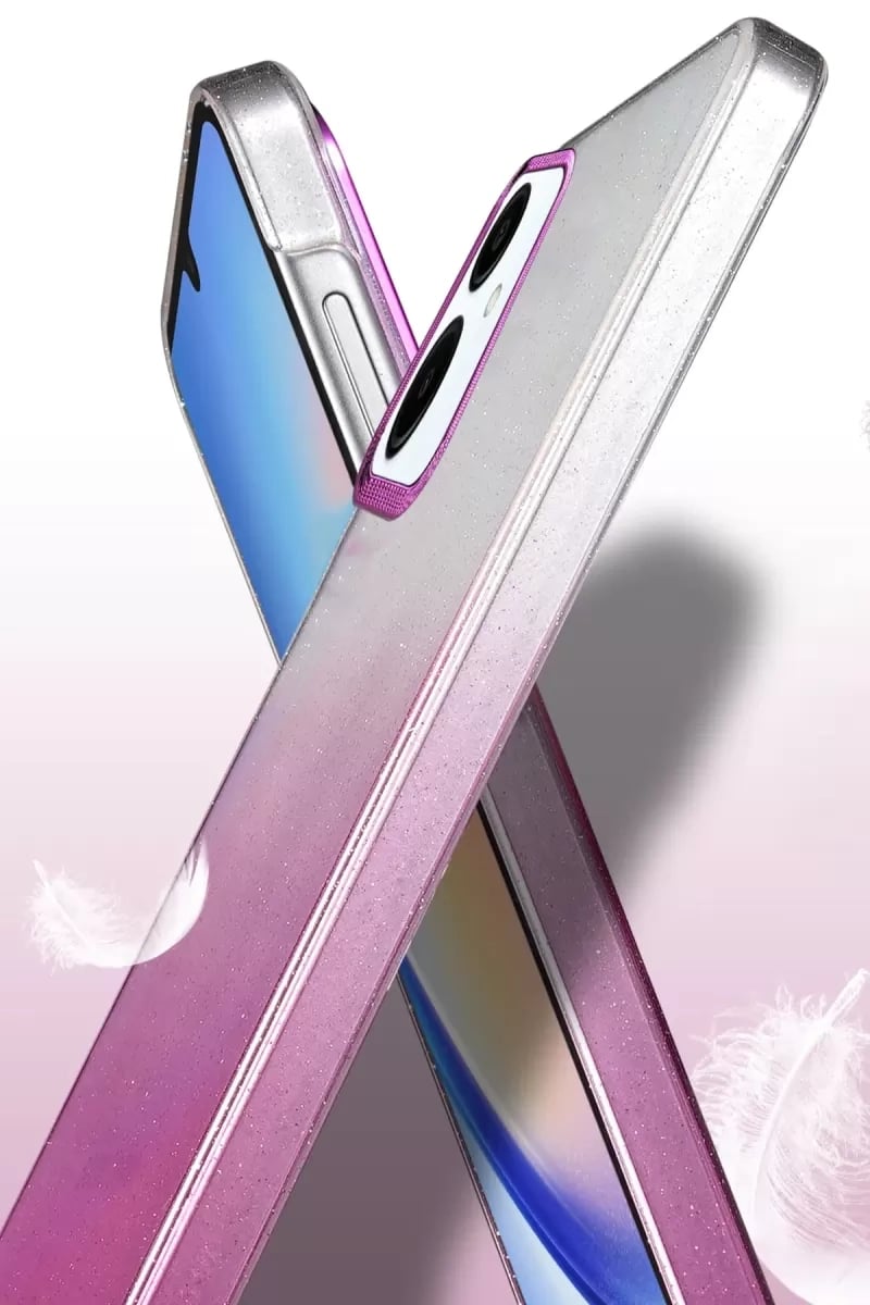 Samsung Galaxy A06 Glossy Kapak - Mor