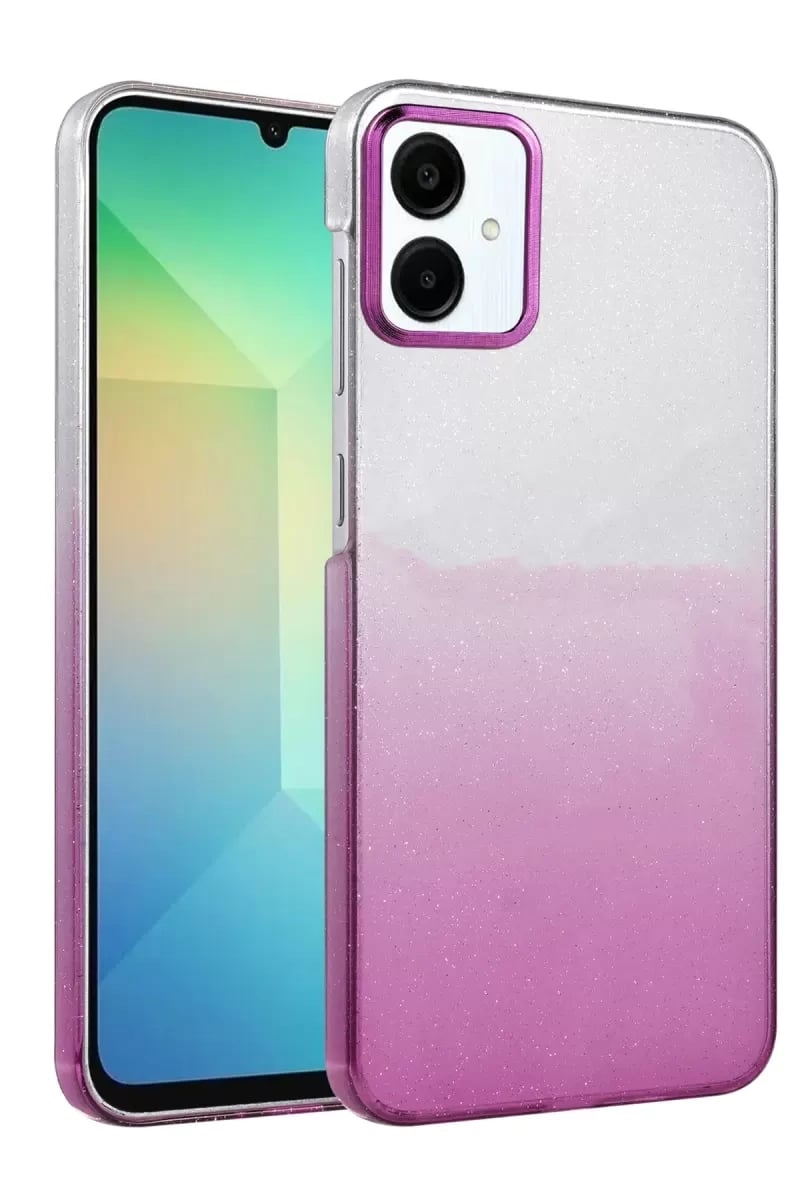 Samsung Galaxy A06 Glossy Kapak - Mor