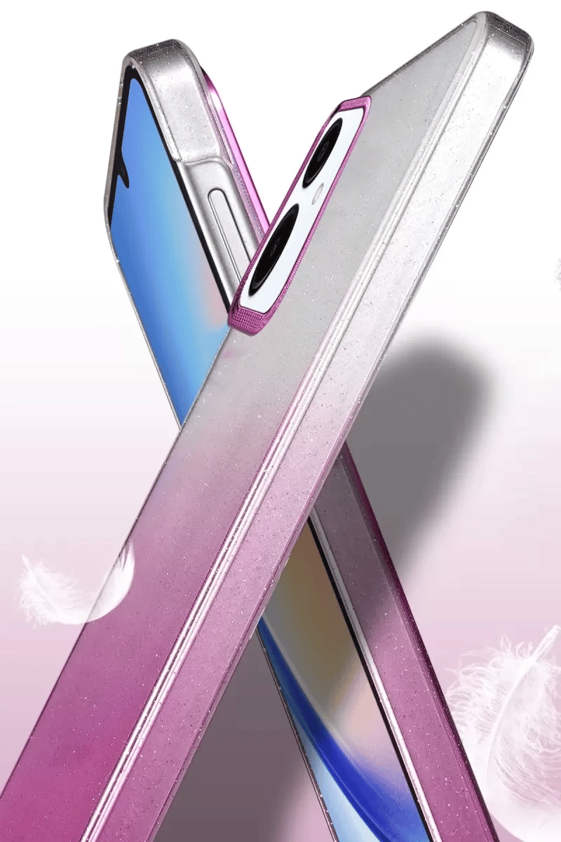 Samsung Galaxy A06 Glossy Kapak - Pembe
