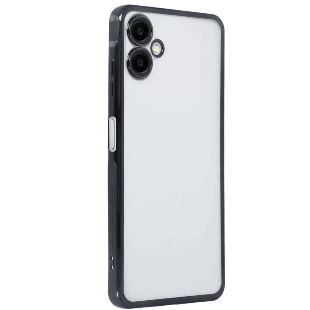 Samsung Galaxy A06 Kılıf Lensli Silikon - Siyah