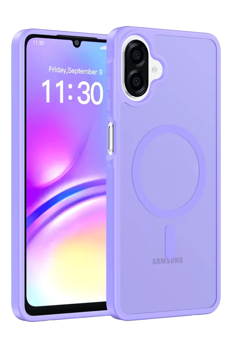 Samsung Galaxy A07 4G Jota Magsafe Kapak - Lila