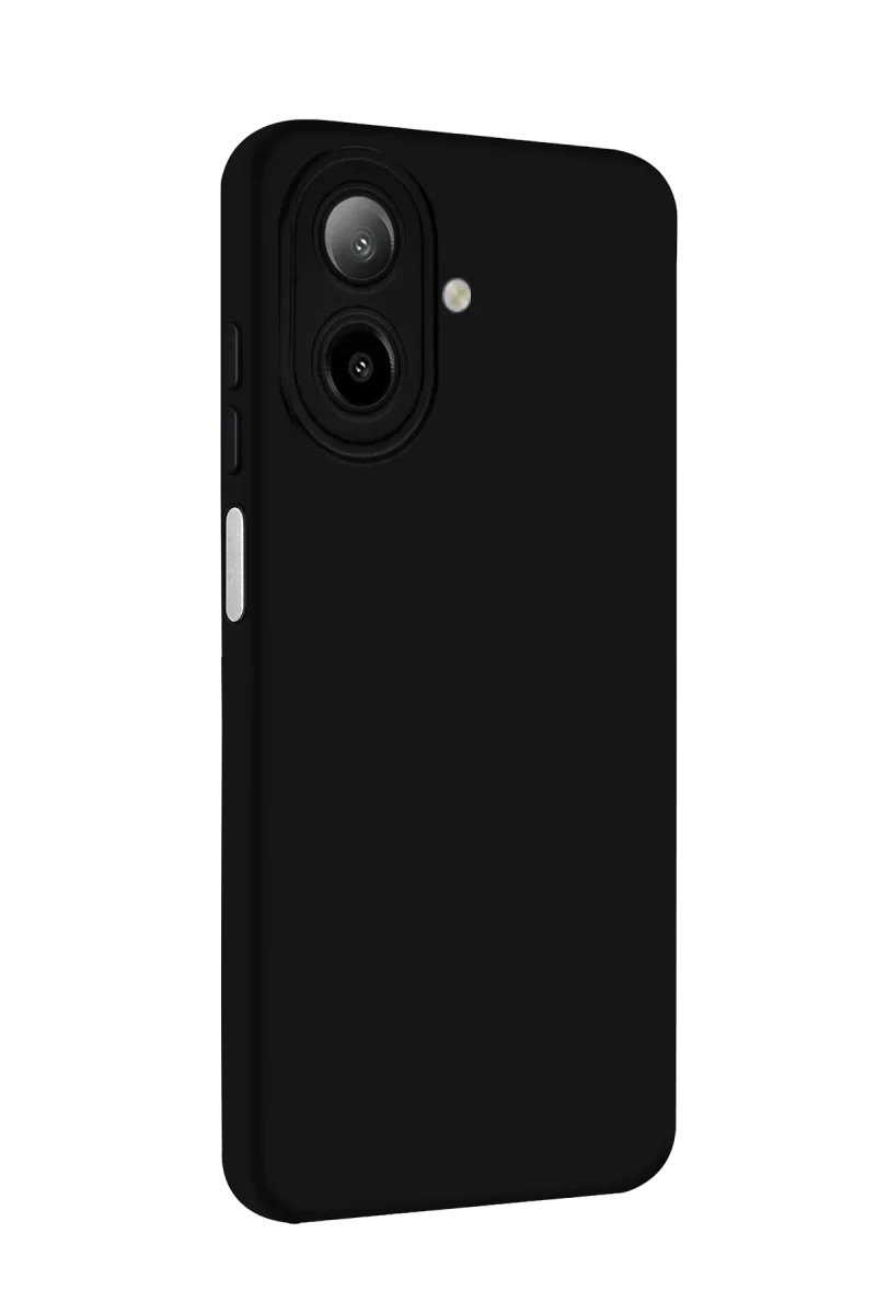 Samsung Galaxy A07 4G Nano içi Kadife Silikon - Siyah