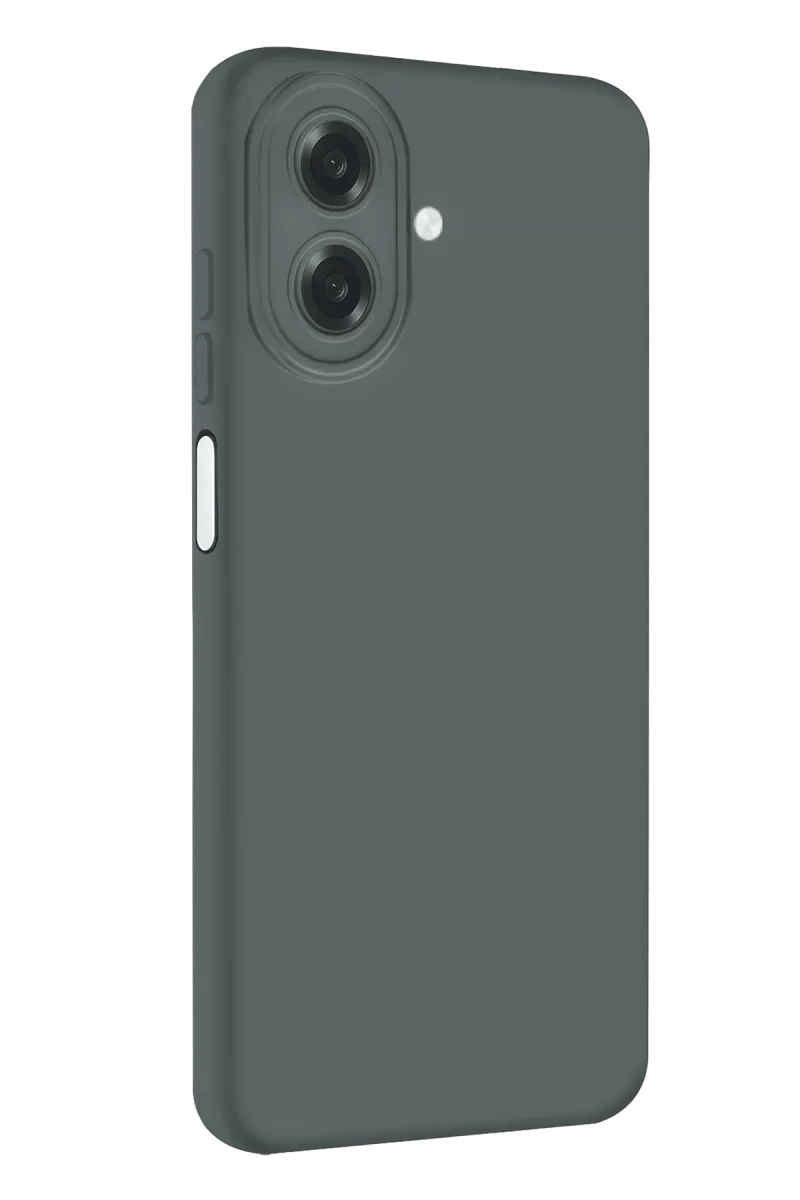Samsung Galaxy A07 4G Nano içi Kadife Silikon - Gri