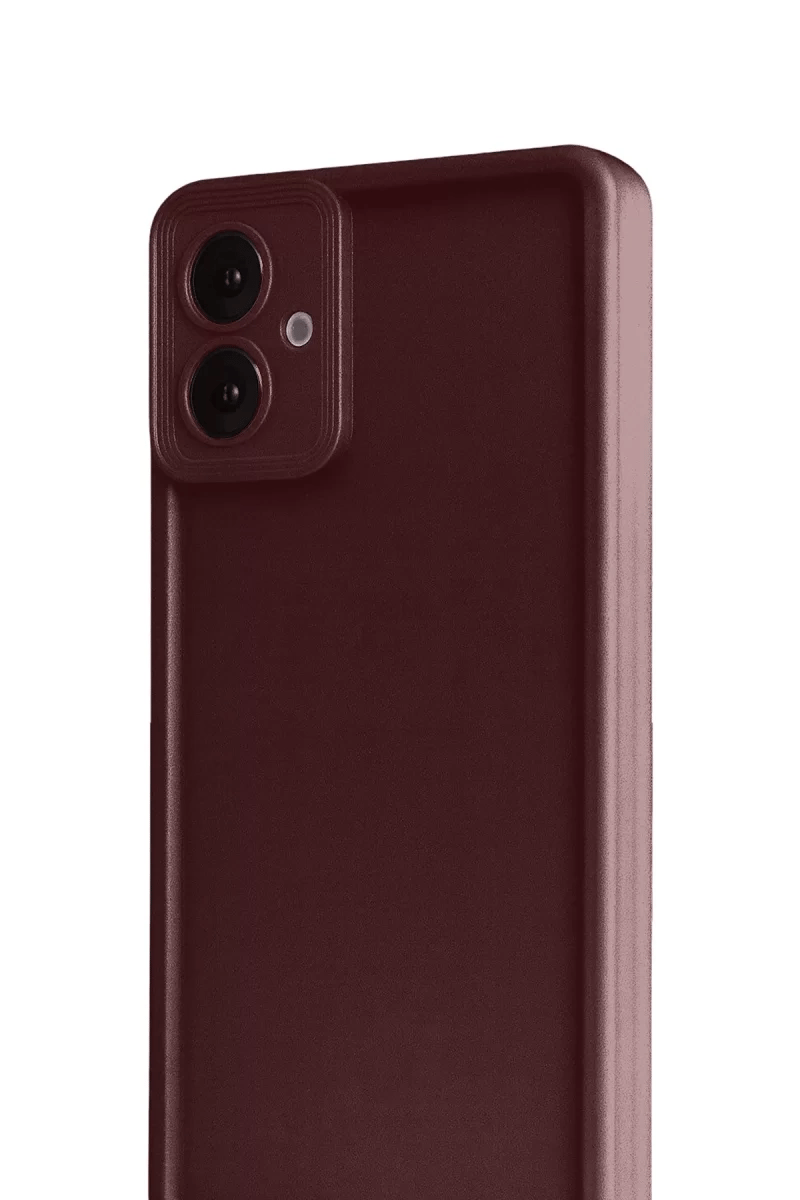 Samsung Galaxy A07 4G Viera Silikon - Bordo
