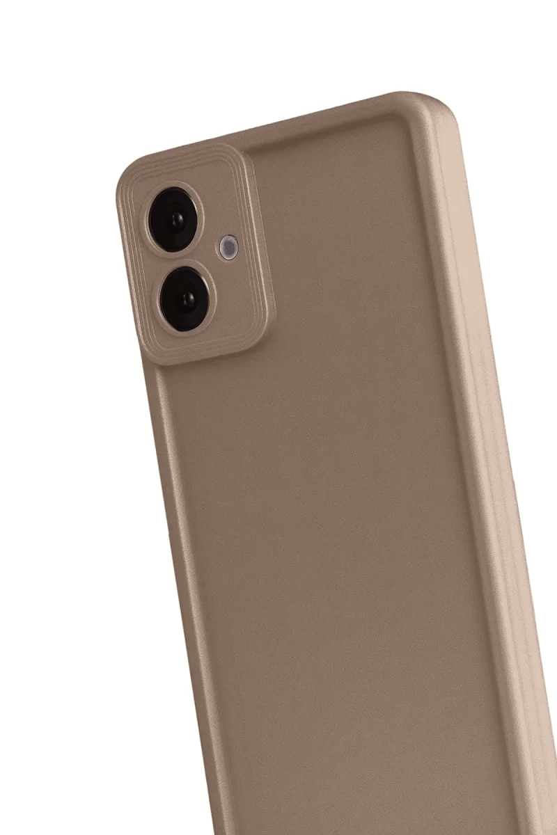 Samsung Galaxy A07 4G Viera Silikon - Kahverengi