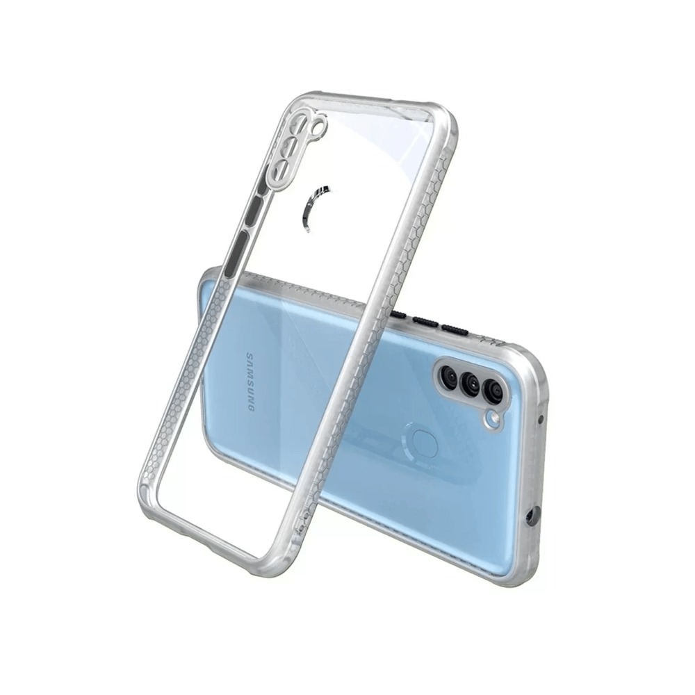 Samsung Galaxy A11 Kılıf Miami Şeffaf Silikon - Şeffaf
