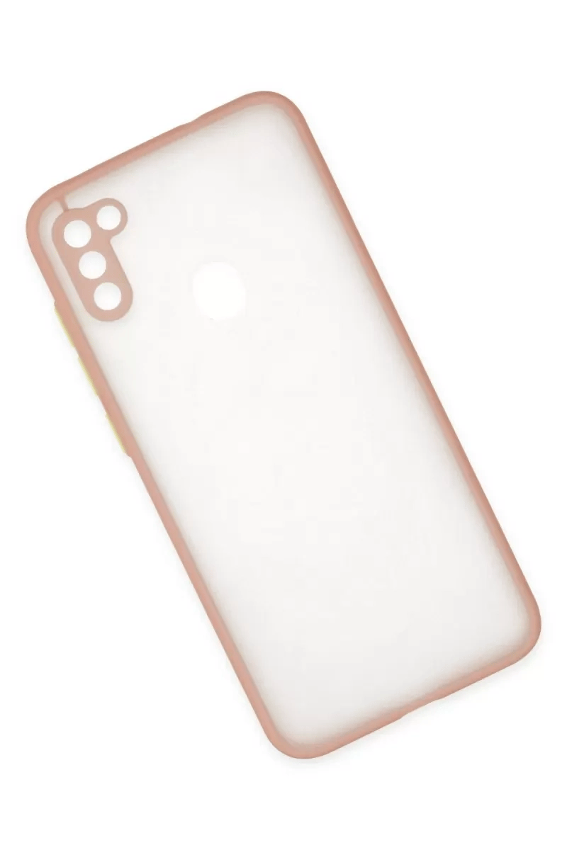 Samsung Galaxy A11 Kılıf Montreal Silikon Kapak - Pembe
