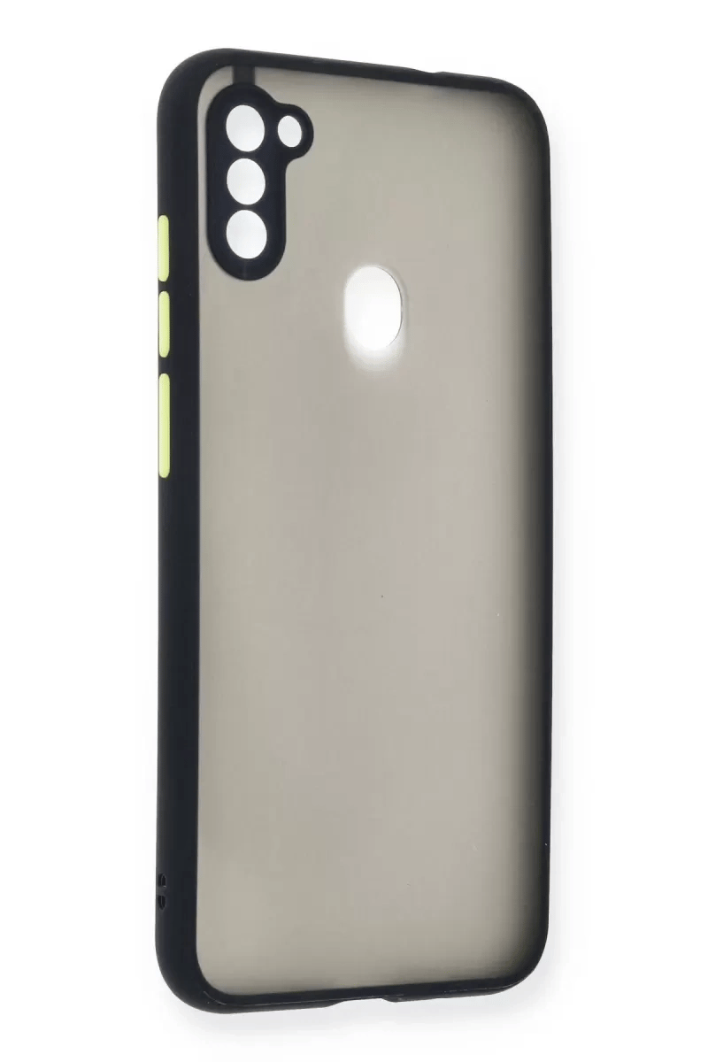 Samsung Galaxy A11 Kılıf Montreal Silikon Kapak - Lacivert