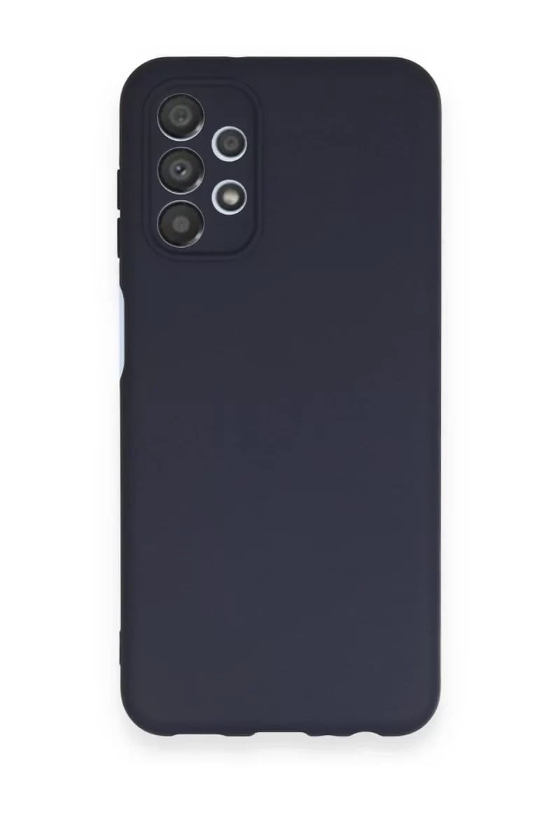 Samsung Galaxy A13 4G Kılıf First Silikon - Lacivert