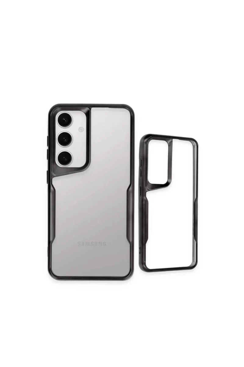 Samsung Galaxy A14 4G Kılıf Boyi Silikon Kapak - Siyah
