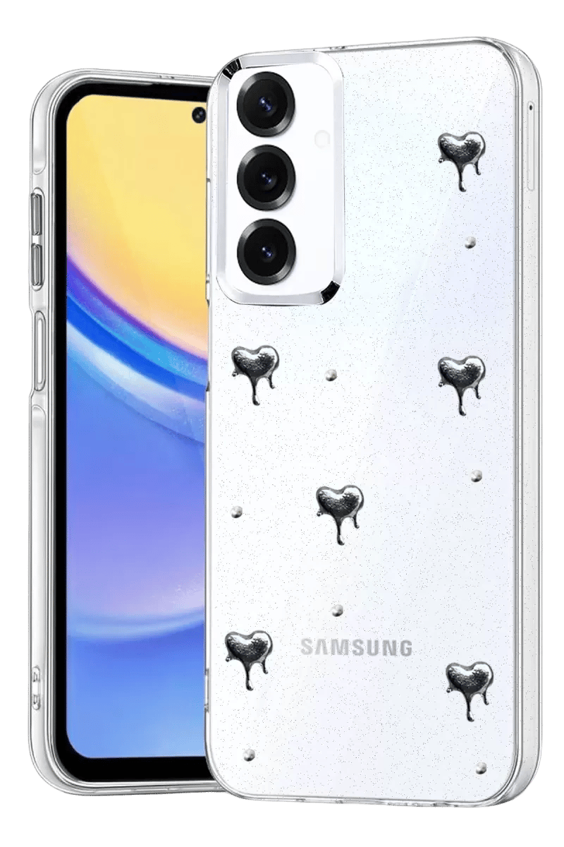 Samsung Galaxy A15 4G Fiyonk Desenli Kapak - Desen 1