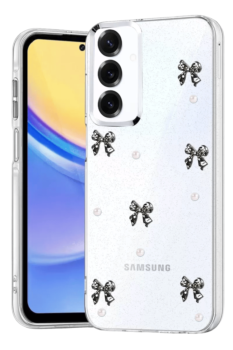 Samsung Galaxy A15 4G Fiyonk Desenli Kapak - Desen 8
