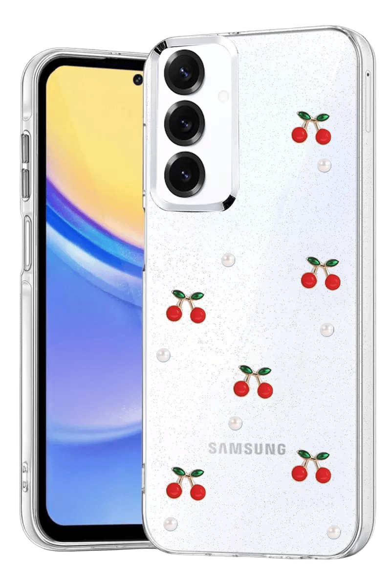 Samsung Galaxy A15 4G Fiyonk Desenli Kapak - Desen 9