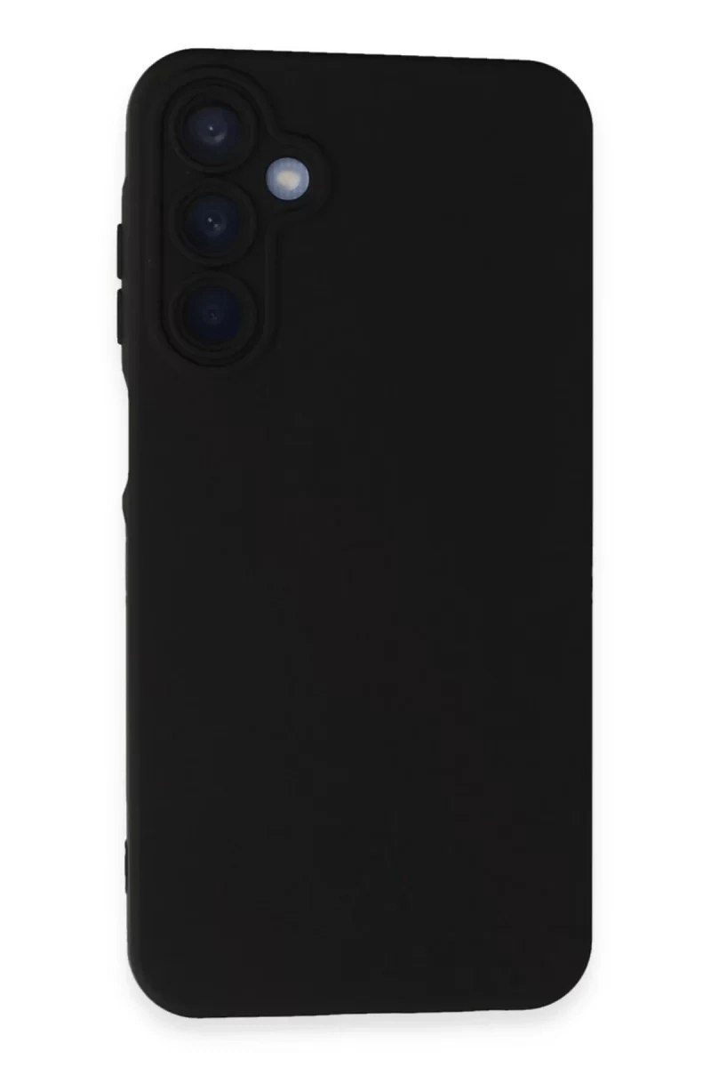Samsung Galaxy A15 4G Kılıf Nano içi Kadife Silikon - Siyah