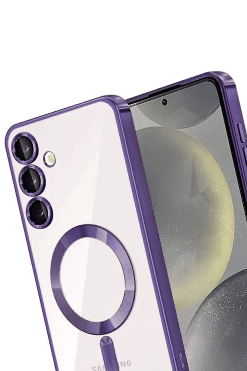 Samsung Galaxy A15 4G Kross Magneticsafe Kapak - Mor