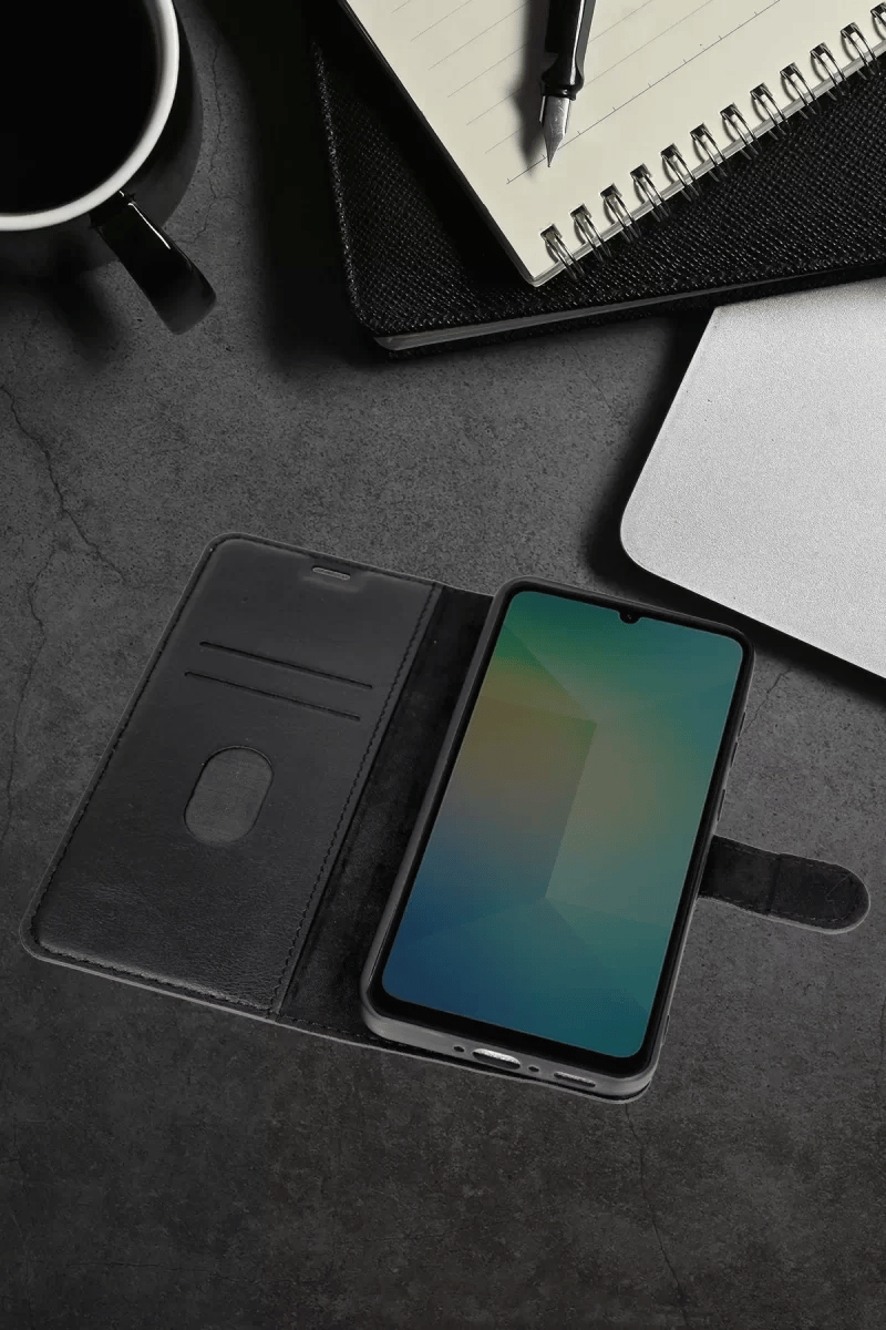 Samsung Galaxy A16 5G Kılıf Trend S Plus Kapaklı Kılıf - Siyah