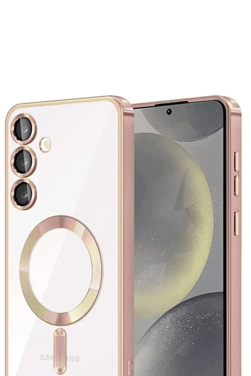 Samsung Galaxy A17 5G Kross Magneticsafe Kapak - Rose
