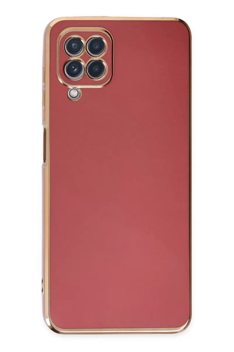Samsung Galaxy A22 Kılıf Volet Silikon - Kırmızı