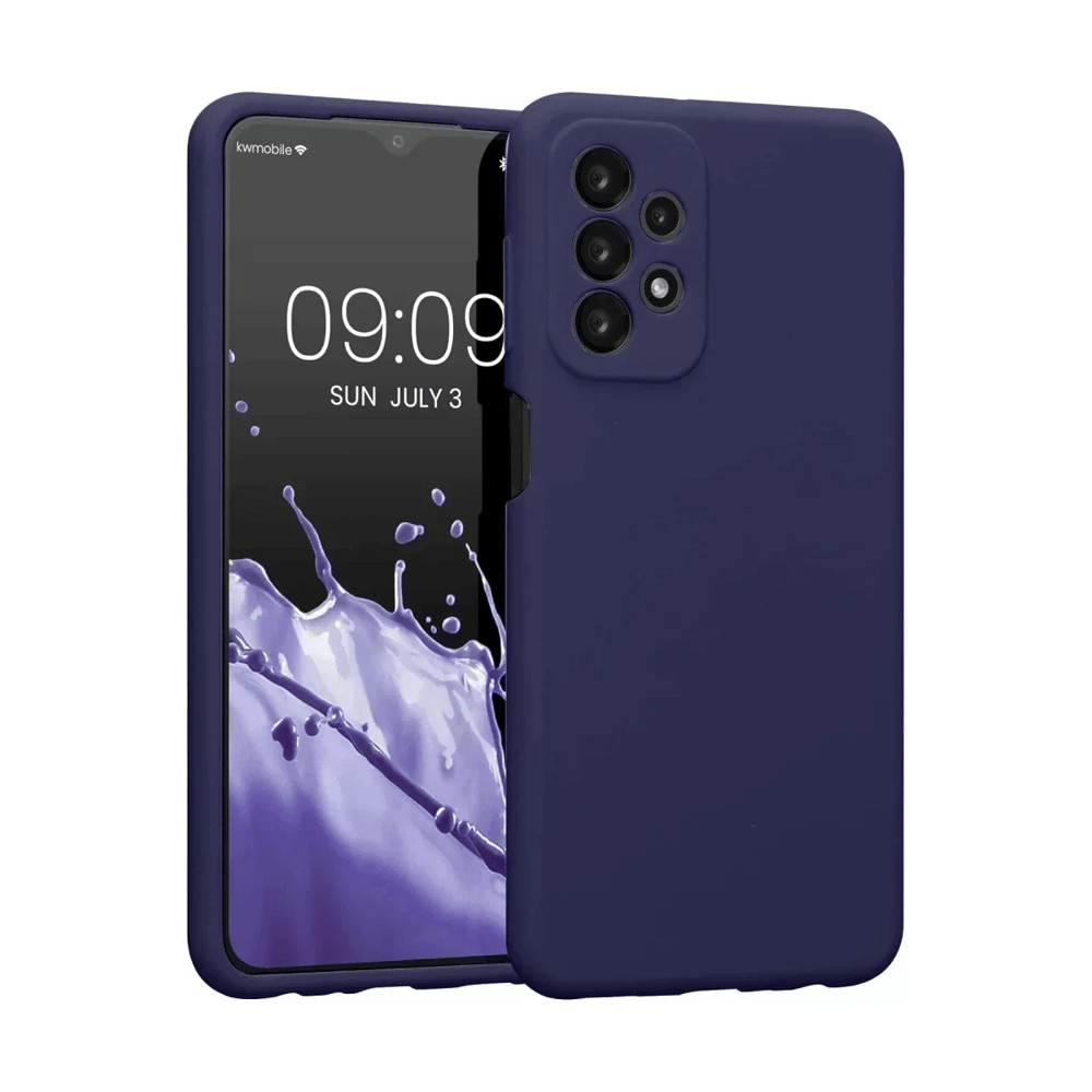 Samsung Galaxy A23 4G Kılıf First Silikon - Lacivert