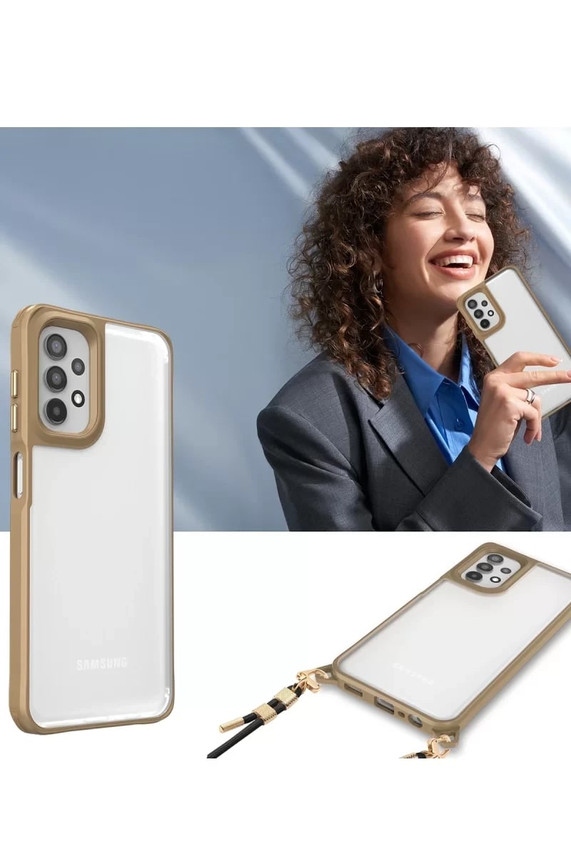 Samsung Galaxy A23 4G Kılıf Penta Silikon Kılıf - Çöl Titanyum