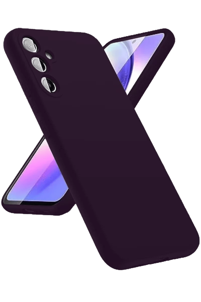 Samsung Galaxy A24 4G Kılıf First Silikon - Mor