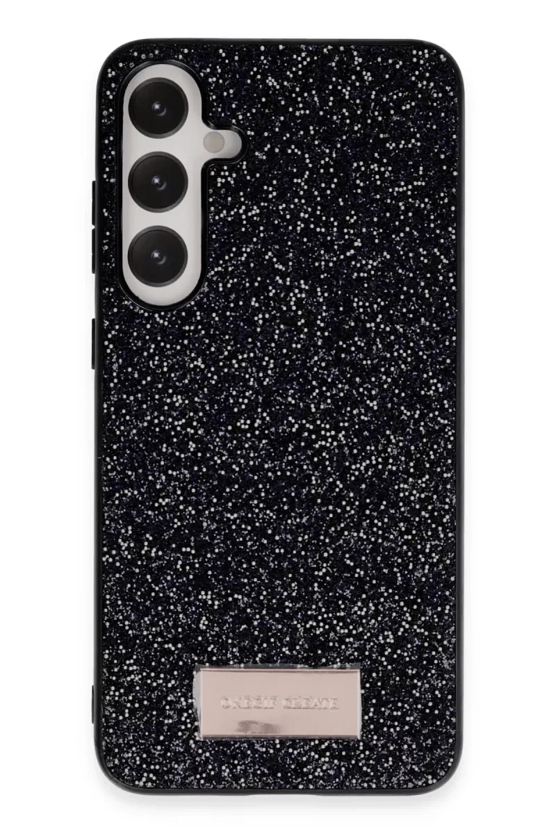 Samsung Galaxy A25 5G Bright Simli Kapak - Siyah