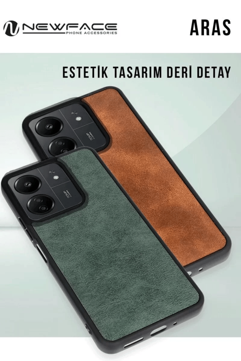 Samsung Galaxy A26 Kılıf Aras Deri Kapak - Kırmızı