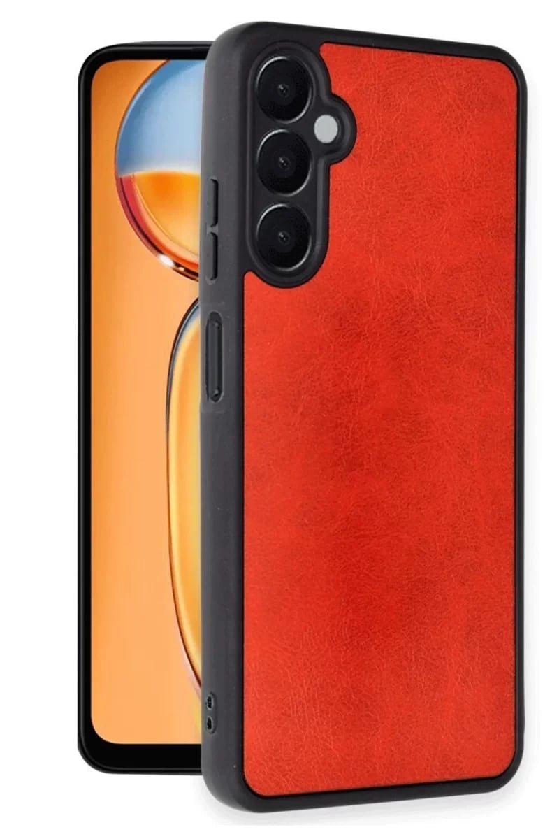 Samsung Galaxy A26 Kılıf Aras Deri Kapak - Kırmızı