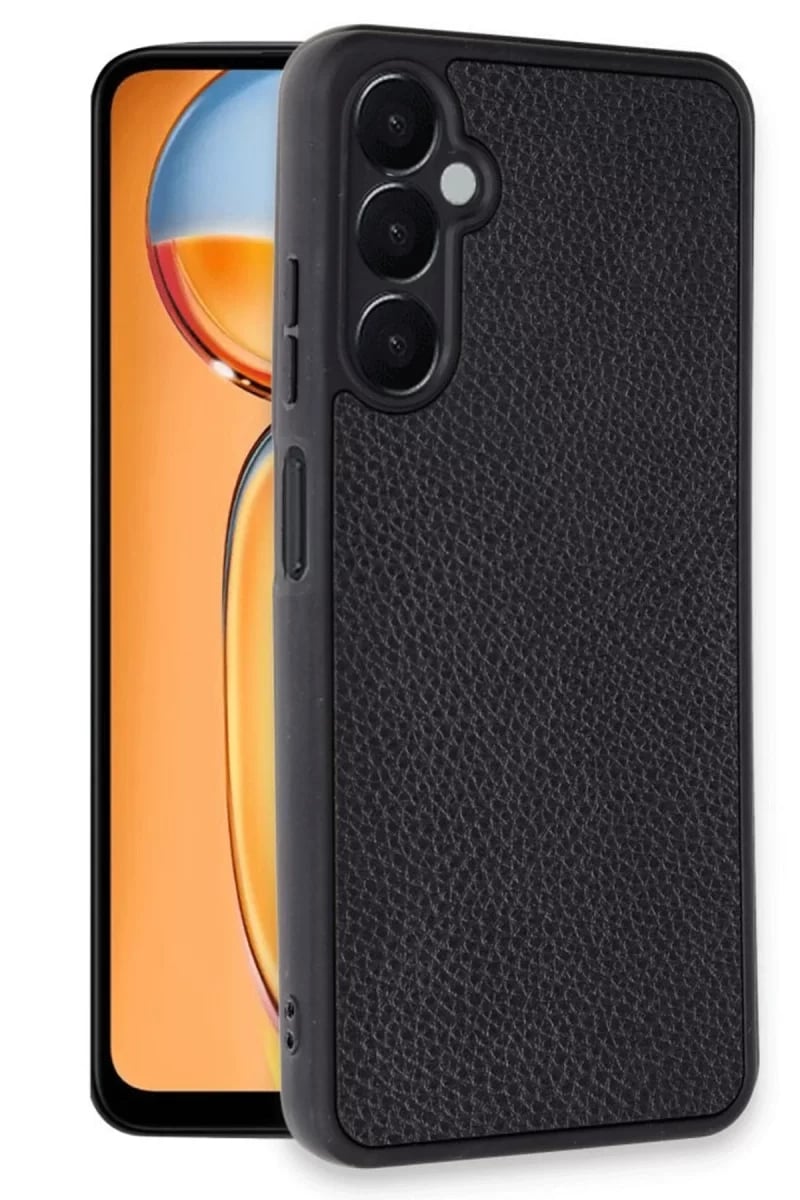Samsung Galaxy A26 Kılıf Aras Deri Kapak - Siyah