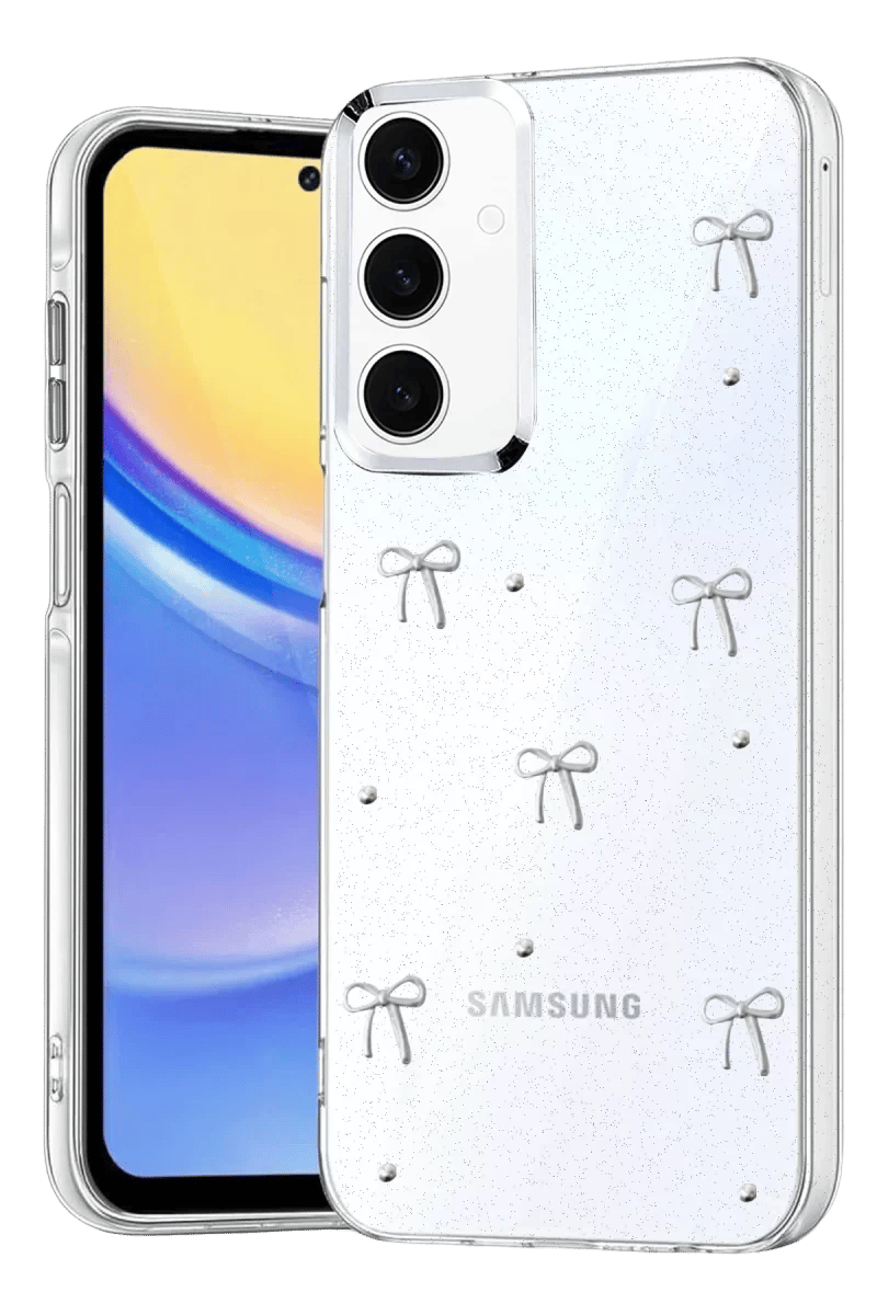 Samsung Galaxy A35 5G Fiyonk Desenli Kapak - Desen 1