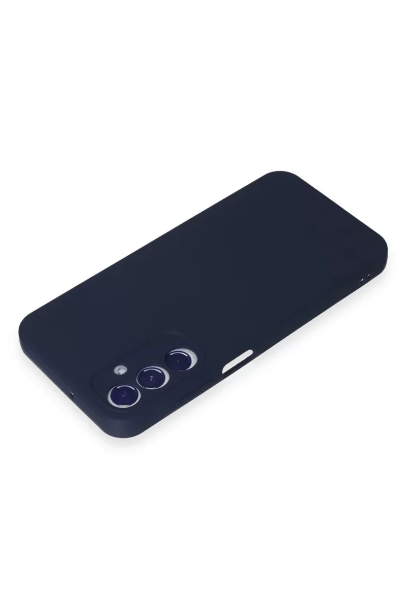 Samsung Galaxy A35 5G Kılıf First Silikon - Lacivert