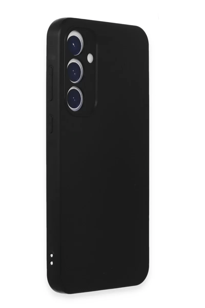 Samsung Galaxy A35 5G Kılıf First Silikon - Siyah