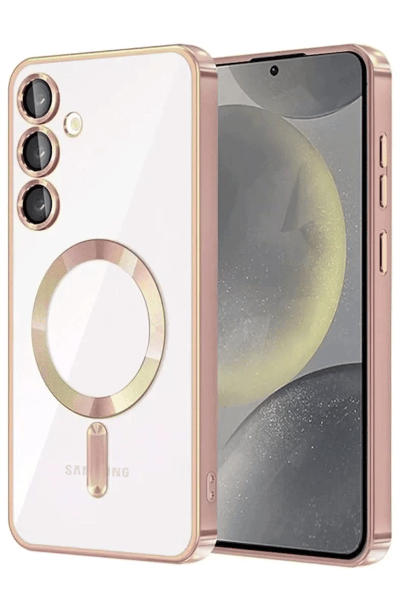 Samsung Galaxy A35 5G Kross Magneticsafe Kapak - Rose