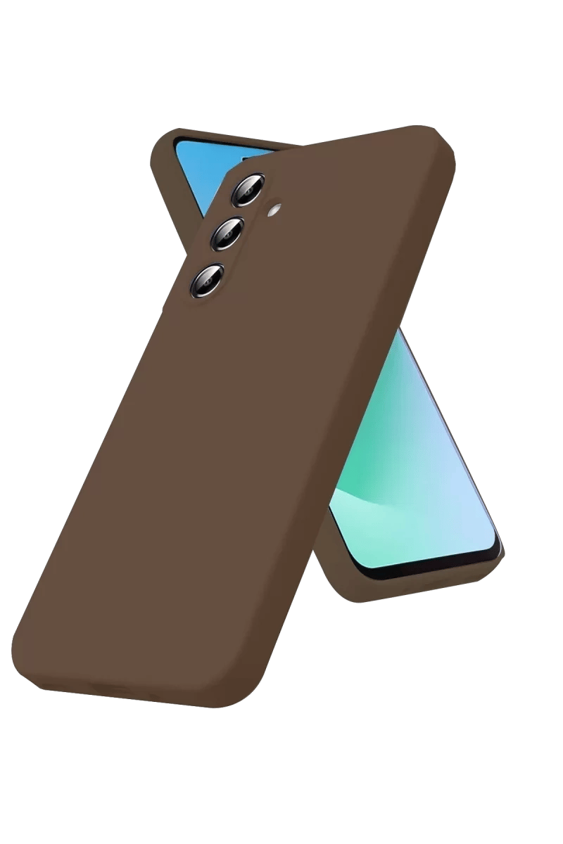 Samsung Galaxy A37 5G First Silikon - Kahverengi