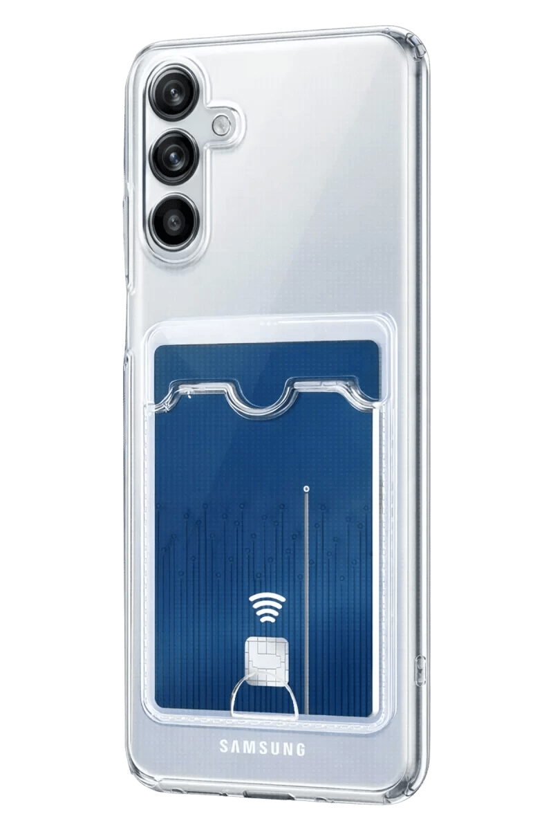 Samsung Galaxy A37 5G Kart Şeffaf Silikon - Şeffaf