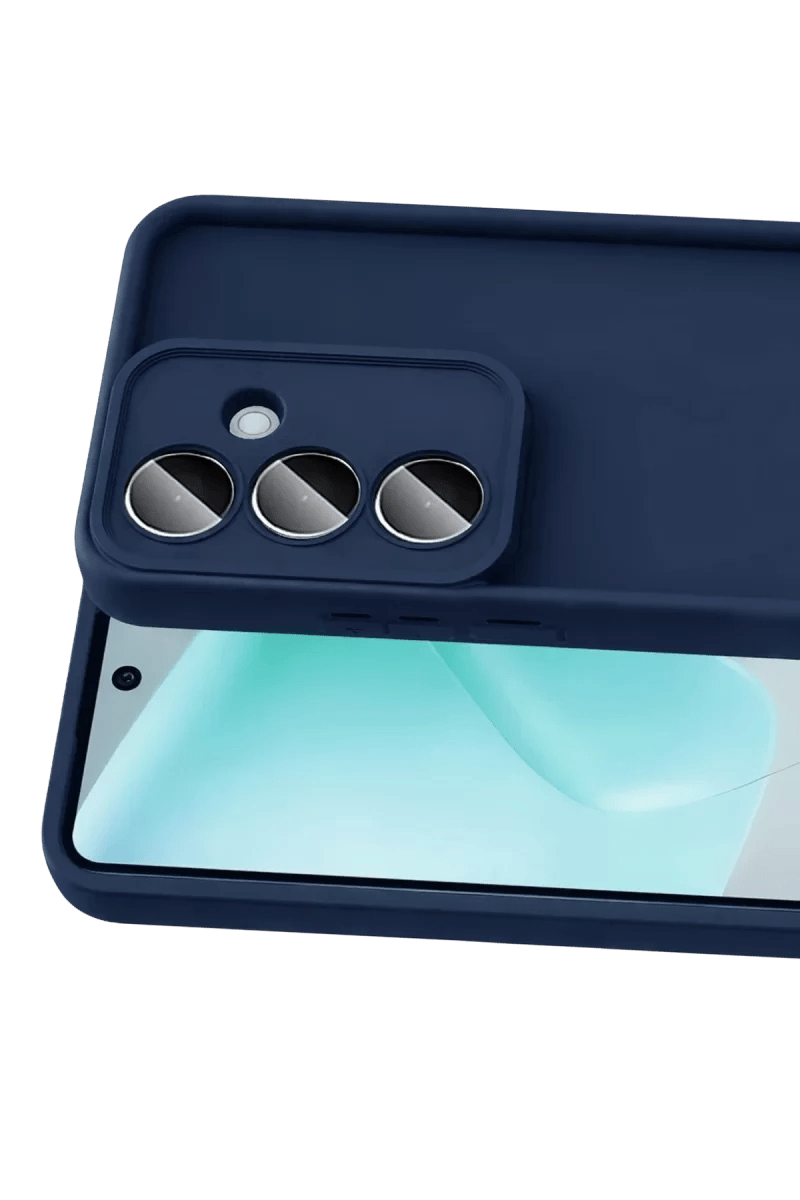 Samsung Galaxy A37 5G Viera Silikon - Lacivert