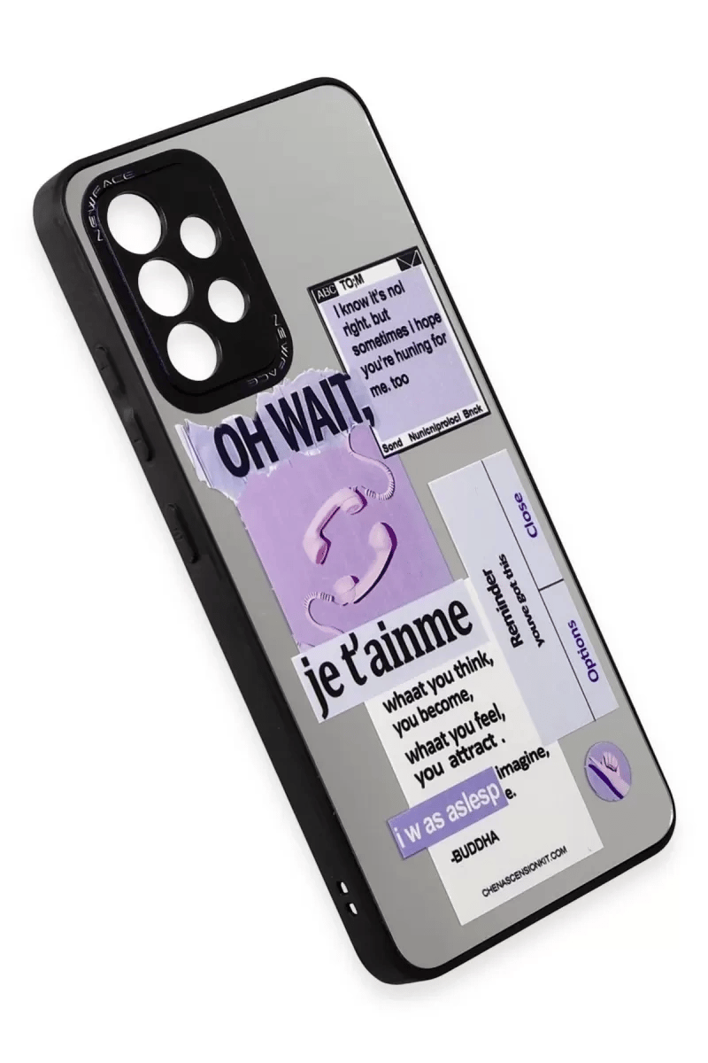 Samsung Galaxy A52 Kılıf Mirror Desenli Kapak - Mirror - 4