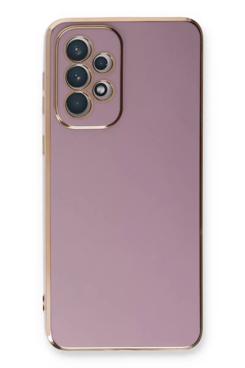 Samsung Galaxy A53 5G Kılıf Volet Silikon - Mor