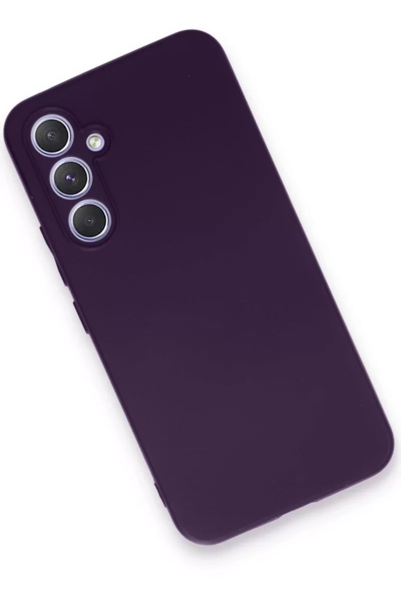 Samsung Galaxy A54 5G Kılıf First Silikon - Mor
