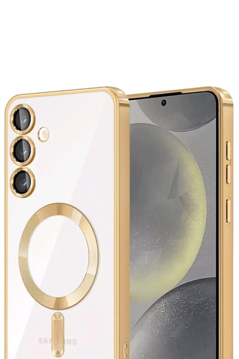 Samsung Galaxy A55 5G Kross Magneticsafe Kapak - Gold