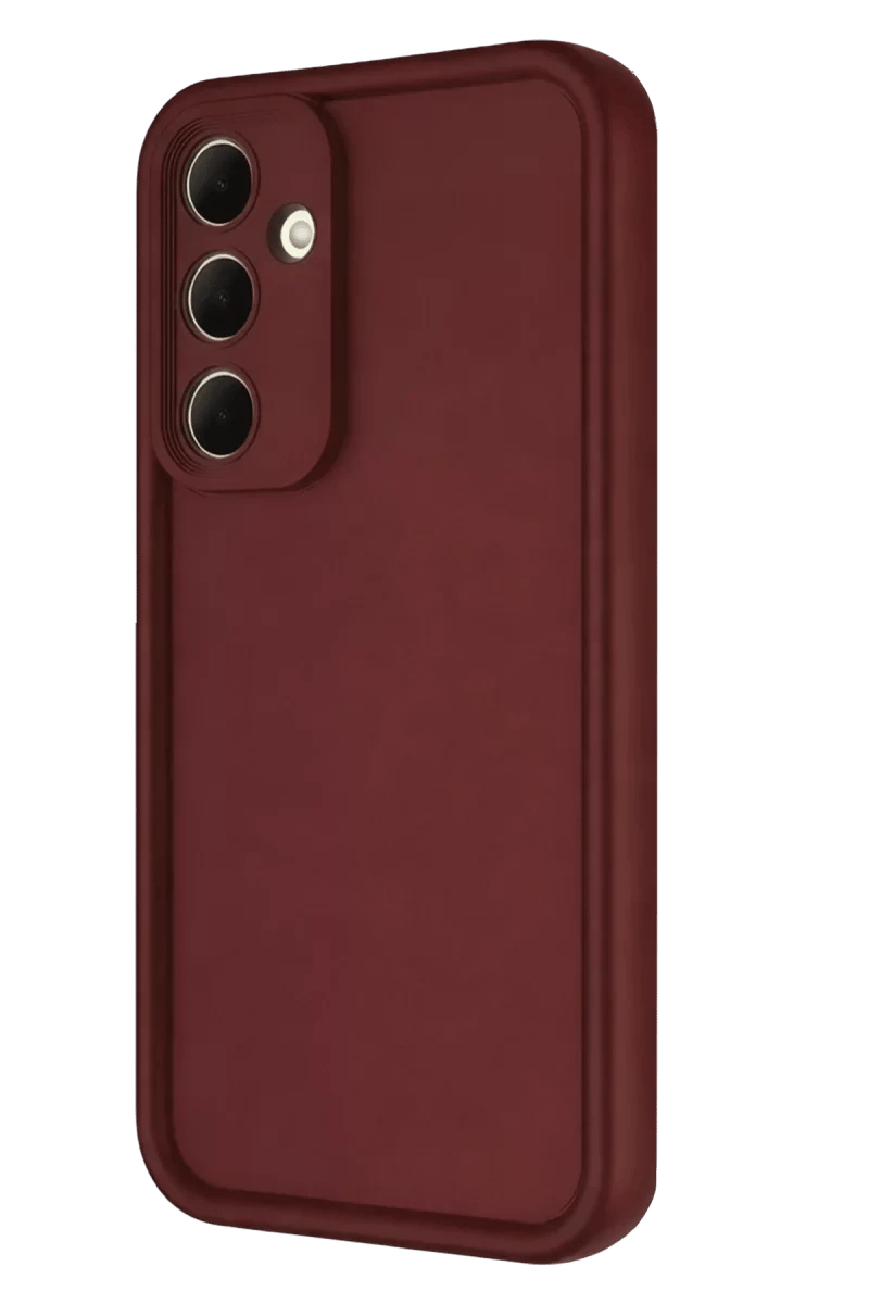 Samsung Galaxy A56 Kılıf Viera Silikon - Bordo