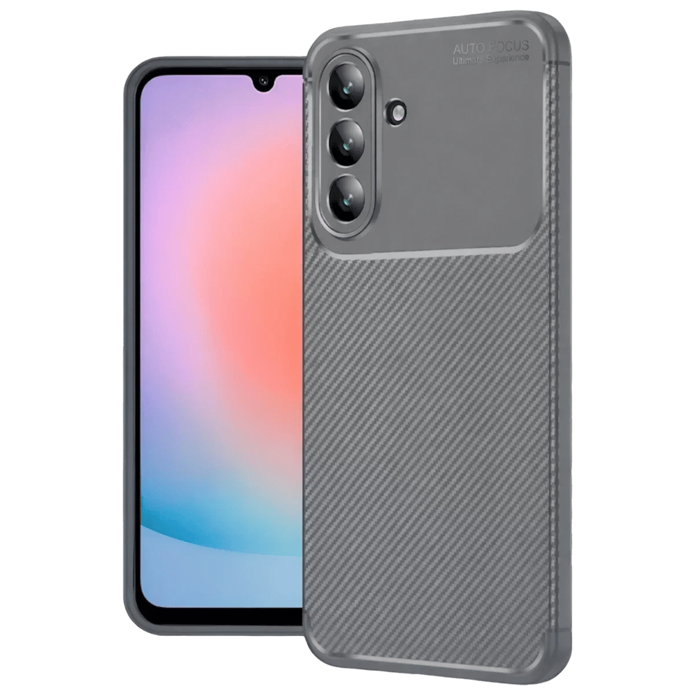 Samsung Galaxy A57 5G Auto Focus Karbon Kapak - Gri