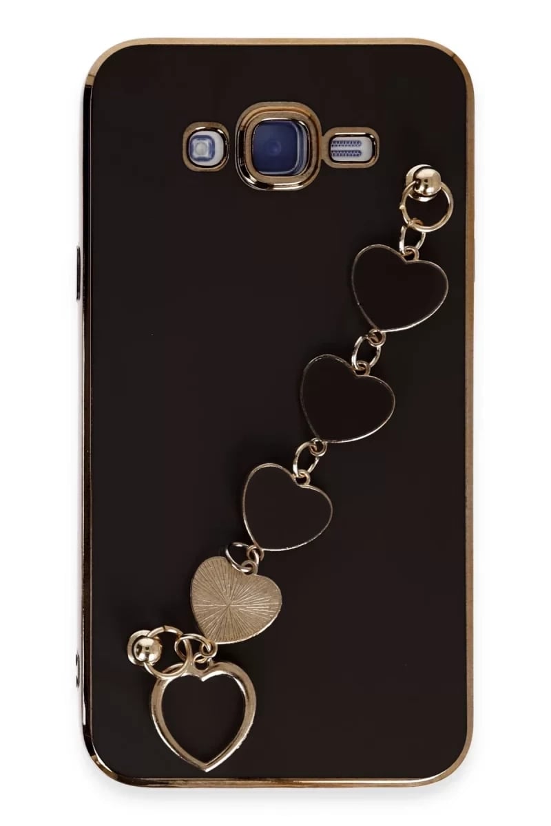 Samsung Galaxy J7 Kılıf Esila Silikon - Siyah