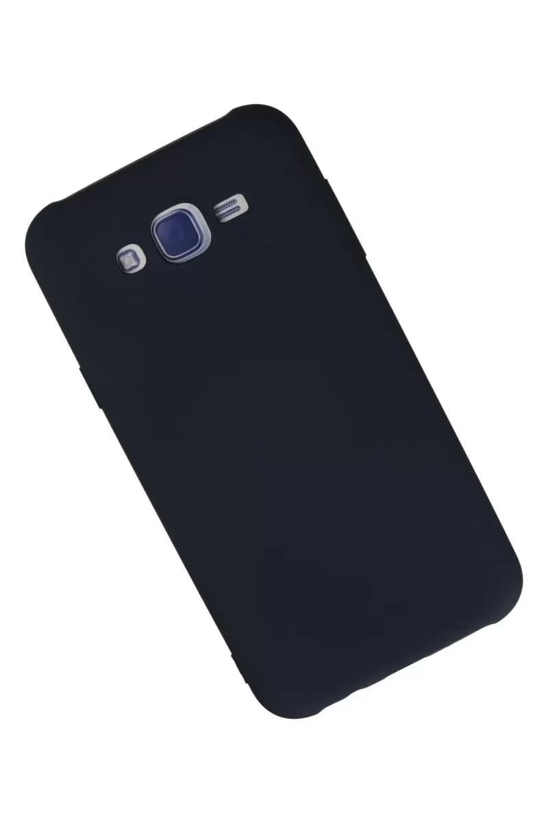 Samsung Galaxy J7 Kılıf Nano içi Kadife Silikon - Lacivert