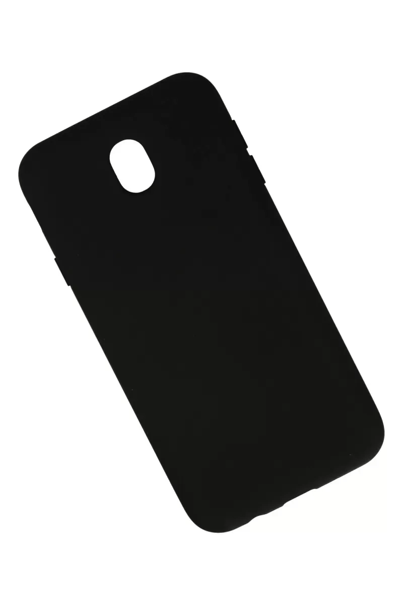 Samsung Galaxy J7 Pro / J730 Kılıf Nano içi Kadife Silikon - Siyah